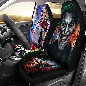Joker &amp; Harley Quinn Car Seat Covers Universal Fit 194801 SC2712