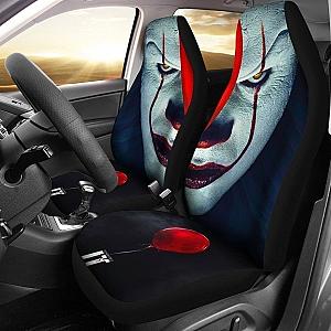 Pennywise Face It Car Seat Covers Horror Movies Fan Universal Fit 194801 SC2712