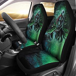 Nightmare Before Christmas Car Seat Covers Jack &amp; Sally 2 Universal Fit 194801 SC2712
