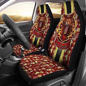 Gryffindor Art Car Seat Covers Harry Potter Movie Fan Gift Universal Fit 210212 SC2712