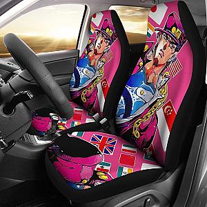Art Jotaro Car Seat Covers JoJo's Bizarre Adventure Universal Fit 210212 SC2712