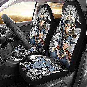 Black Clover Car Seat Covers Asta Black Clover Car Accessories Fan Gift Ci122204 SC2712