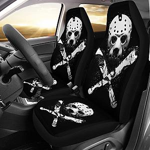 Jason Voorhees Horror Film  Fan Gift Car Seat Cover Universal Fit 210212 SC2712