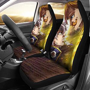 Escanor Vs Zeldris Car Seat Covers Seven Deadly Sins Universal Fit 173905 SC2712