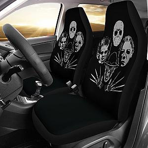 Michael Myers Jason Voorhees Freddy Krueger Leatherface Horror Car Seat Covers Universal Fit 103530 SC2712