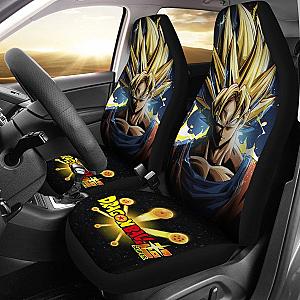 Goku Art Dragon Ball Car Seat Covers Manga Fan Gift Universal Fit 103530 SC2712