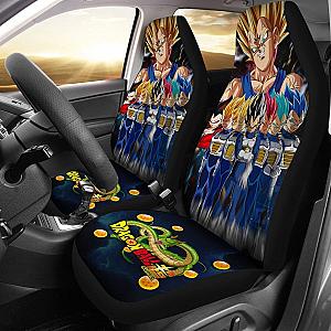 Vegeta Art Dragon Ball Car Seat Covers Manga Fan Gift Universal Fit 103530 SC2712