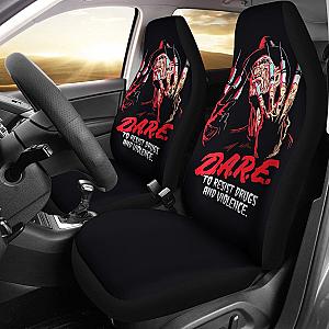 Freddy Krueger Dare To Resist Drug And Violence Car Seat Covers Universal Fit 103530 SC2712