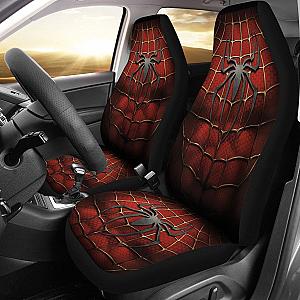 Spider Man Art Car Seat Covers Maverl Movie Fan Gift H050320 Universal Fit 072323 SC2712