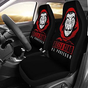 Bella Ciao Money Heist Car Seat Covers Movie Fan Gift H051520 Universal Fit 072323 SC2712
