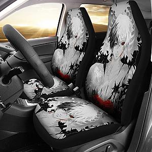 Tokyo Ghoul Ken Kaneki Art Car Seat Covers Anime Fan Gift H051820 Universal Fit 072323 SC2712