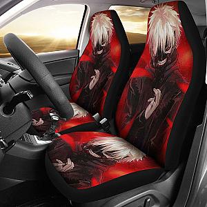 Kaneki Fantasy Tokyo Ghoul Car Seat Covers Anime Fan Gift H051820 Universal Fit 072323 SC2712