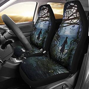 Jack Sparrow Art Pirates Of The Caribbean Car Seat Covers H042220 Universal Fit 084218 SC2712
