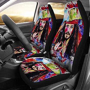 Jack Sparrow Pirates Of The Caribbean Car Seat Covers H042220 Universal Fit 084218 SC2712