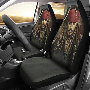 Jack Sparrow Movie Pirates Of The Caribbean Car Seat Covers H042220 Universal Fit 084218 SC2712
