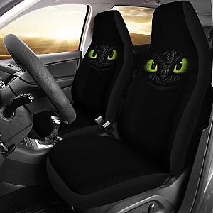 Toothless Eyes Night Car Seat Covers Cartoon Fan Gift H200217 Universal Fit 225311 SC2712