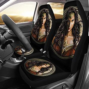 Wonder Woman Art Car Seat Covers Movie Fan Gift H040120 Universal Fit 225311 SC2712