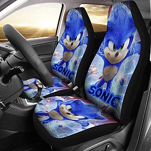 Sonic Car Seat Covers Movie Sonic The Hedgehog H040120 Universal Fit 225311 SC2712