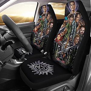 Supernatural Car Seat Covers American Tv Series H040320 Universal Fit 225311 SC2712