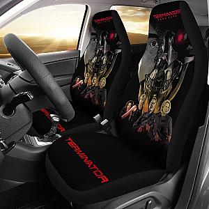 Art Terminator Dark Fate Car Seat Covers Movie Fan Gift H040620 Universal Fit 225311 SC2712