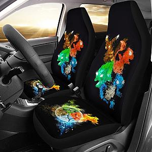 Amazing Pokemon Movie Car Seat Covers Lt03 Universal Fit 225721 SC2712