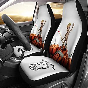 Baby Groot Plays With Fire Car Seat Covers Lt03 Universal Fit 225721 SC2712