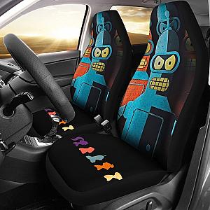 Bender Futurama Metal Car Seat Covers Universal Fit 225721 SC2712