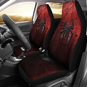 Black Spider Marvel Spiderman Car Seat Covers Lt04 Universal Fit 225721 SC2712