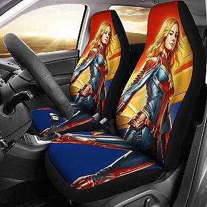 Captain Marvel Women'S Day Car Seat Covers Lt03 Universal Fit 225721 SC2712