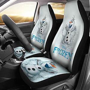 Cute Olaf Frozen Car Seat Covers Nh06 Universal Fit 225721 SC2712