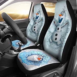 Cute Olaf Car Seat Covers Nh07 Universal Fit 225721 SC2712