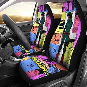 Cute Izuku Midoriya Collage My Hero Academia Car Seat Covers Mn04 Universal Fit 225721 SC2712