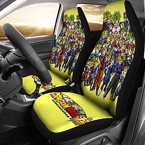 Dragon Ball Super Saiyan Squad Seat Covers Lt02 Universal Fit 225721 SC2712