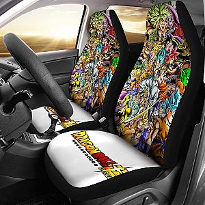 Dragon Ball Super Saiyan Full Character Car Seat Covers Lt02 Universal Fit 225721 SC2712