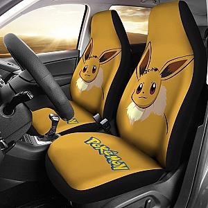 Eevee'S Cute Pokemon Car Seat Covers Lt03 Universal Fit 225721 SC2712