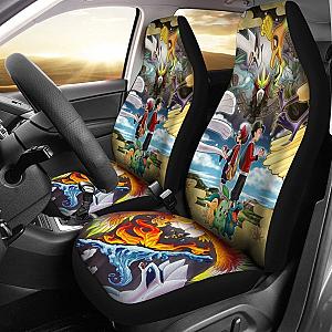 Ethan &amp; Lyra Pokemon Movie Car Seat Covers Lt03 Universal Fit 225721 SC2712