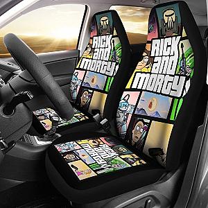 Fan Rick And Morty Car Seat Covers Lt04 Universal Fit 225721 SC2712