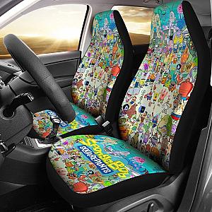 Full Character Spongebob Car Seat Covers For Fan Lt04 Universal Fit 225721 SC2712