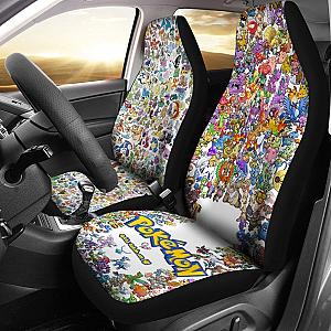 Full Character Pokemon Car Seat Covers For Fan Lt03 Universal Fit 225721 SC2712