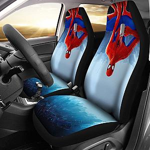 Funny Spider Man Into The Spider Verse Car Seat Covers Universal Fit 225721 SC2712