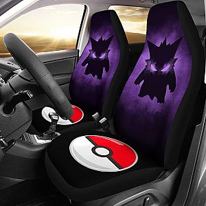 Gengar And Pokeball Car Seat Covers Nh07 Universal Fit 225721 SC2712