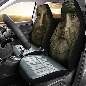 Governor Vs Rick Grimes The Walking Dead Car Seat Covers Mn05 Universal Fit 225721 SC2712
