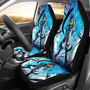 Gogeta Dragon Ball Blue Design Car Seat Covers Lt02 Universal Fit 225721 SC2712