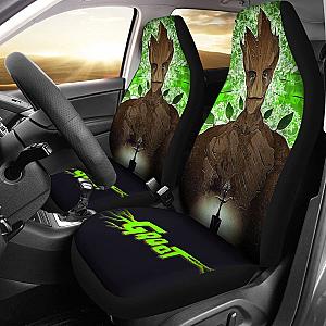 Groot Marvel Guardians Of The Galaxy Car Seat Covers Lt03 Universal Fit 225721 SC2712