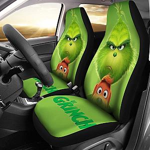 Grinch And Max Cute Car Seat Covers Lt03 Universal Fit 225721 SC2712