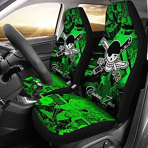 Green Roronoa Zoro One Piece Car Seat Covers Lt03 Universal Fit 225721 SC2712