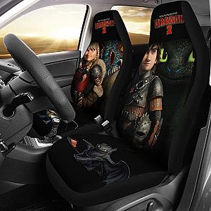 Hiccup &amp; Astrid How To Train Your Dragon 2 Car Seat Covers Lt03 Universal Fit 225721 SC2712