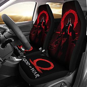 God of War Game Car Seat Covers God of War Car Accessories Ragnarok Sihouette Art Ci121701 SC2712