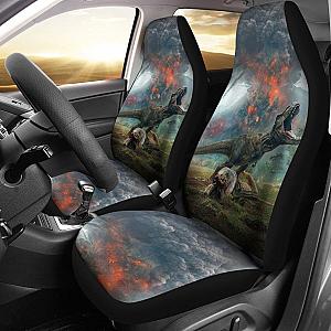 Jurassic Park Movie Dinosaur Car Seat Covers Lt04 Universal Fit 225721 SC2712