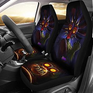 Legend Of Zelda Majora'S 3D Black Car Seat Covers Lt02 Universal Fit 225721 SC2712